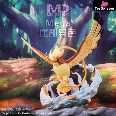 Pok¨¦Mon Mega Pidgeot Resin Statue - Md Studio [Pre-Order] Deposit / Different Color Deluxe Version