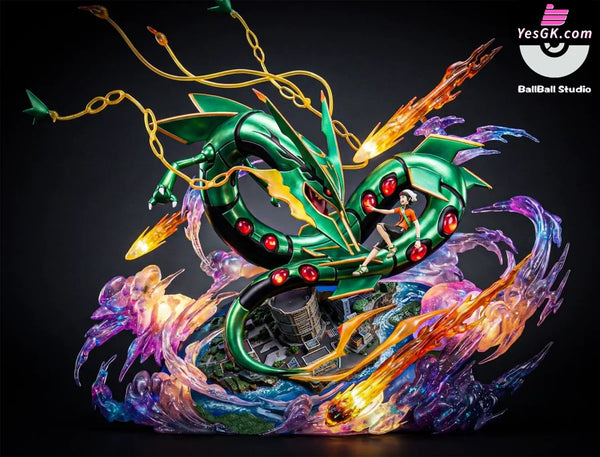 Pokemon Mega Rayquaza Anniversary Edition Statue - Ball Ball Studio [In-Stock] - Full Payment - Pokemon
