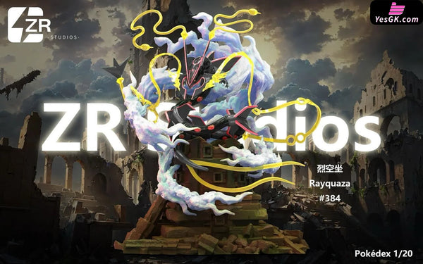 Pokemon Mega Rayquaza GK Statue - ZR Studio [In-Stock] Full Payment / 1/10 Shiny Color Pokémon