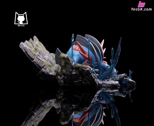 Pokémon #8 Swampert & Mudkip Resin Statue - Miko Studio [Pre-Order] Deposit / Primary Color