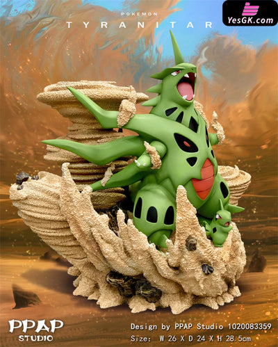 Pokémon Mega Tyranitar Resin Statue - Ppap Studio [Pre-Order]
