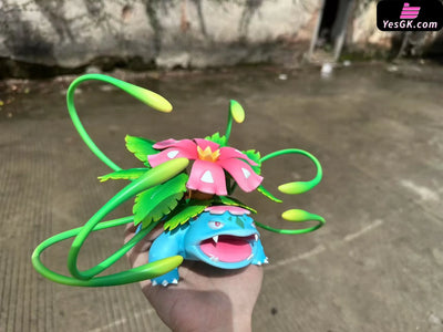 Pokémon Mega Venusaur & Sleeping Bulbasaur GK Statue - Bai Jing Wu Studio [In-Stock] Pokémon