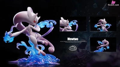 Pokémon Mega Y Mewtwo Statue - Nan Gua Zhou Studio [Pre-Order]