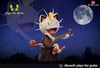 Pokémon Meowth Playing Guitar Resin Statue - Night Cat Studio [Pre-Order]