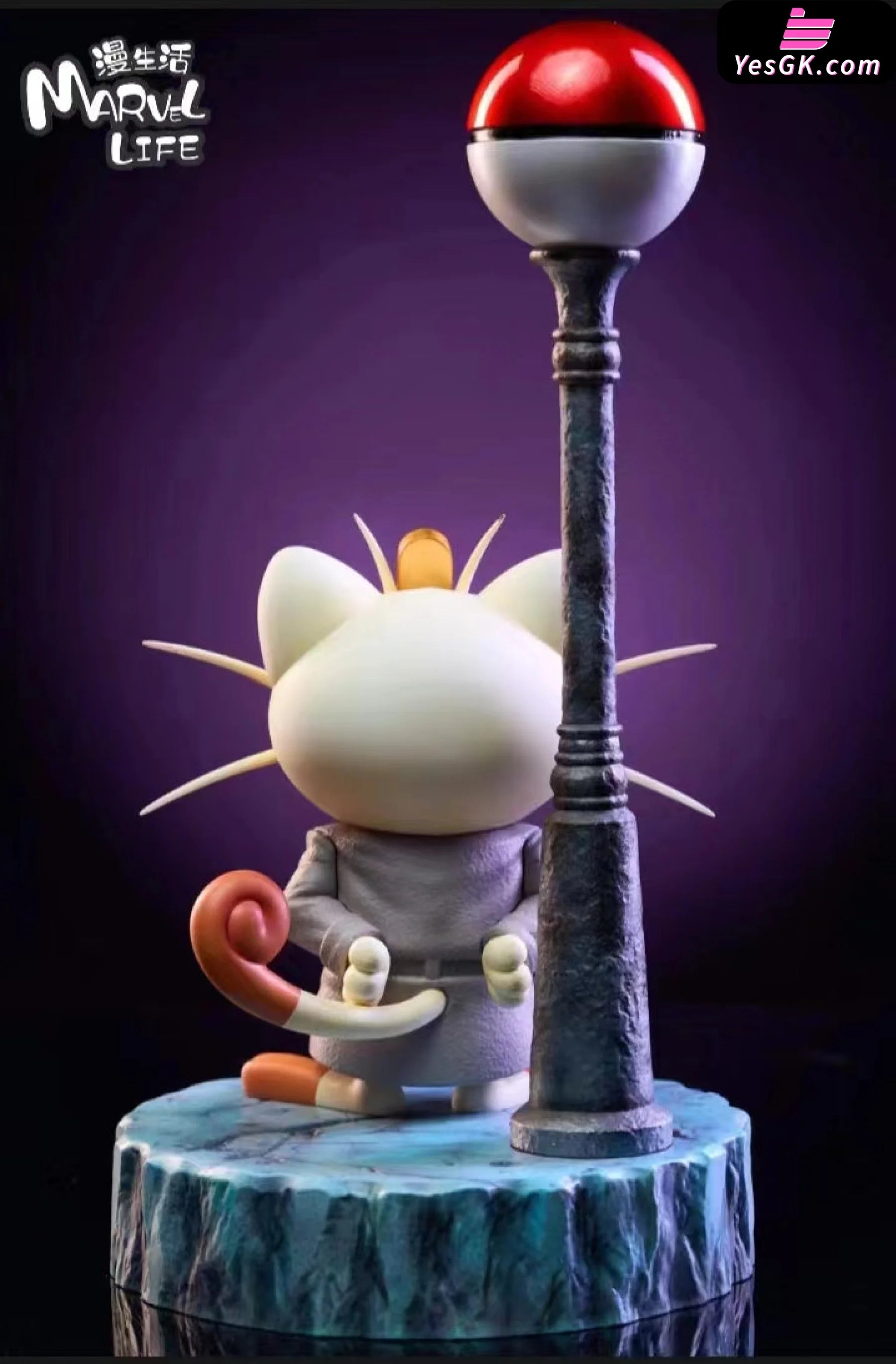 Pokémon Meowth Series Second Edition Windbreaker Resin Statue - Marvl Life Studio [Pre-Order]