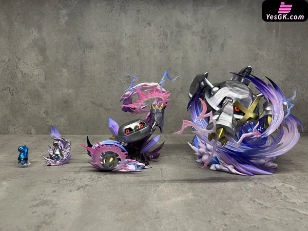 Pokémon Metagross Evolution Set Statue - Daidai Studio [Pre-Order] Full Payment / Glitter-Color