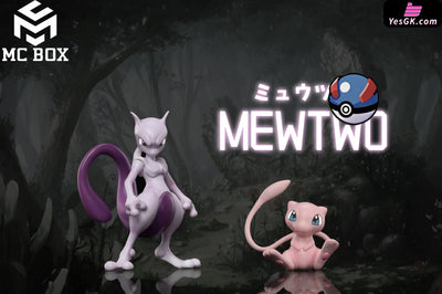 Pokémon Mew & Mewtwo Statue - Mc Box Studio [Pre-Order] Deposit