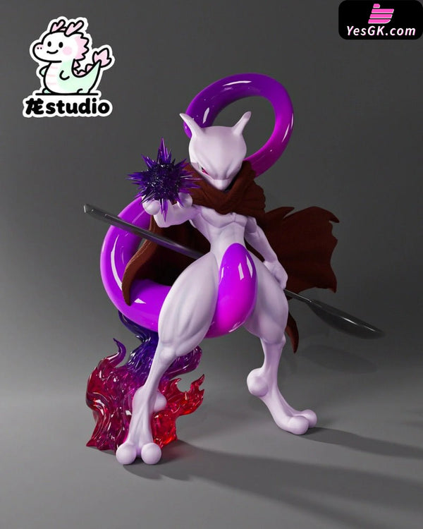 Pokémon Mewtwo 1/20 GK Statue - Long Studio [In-Stock] - Pokemon