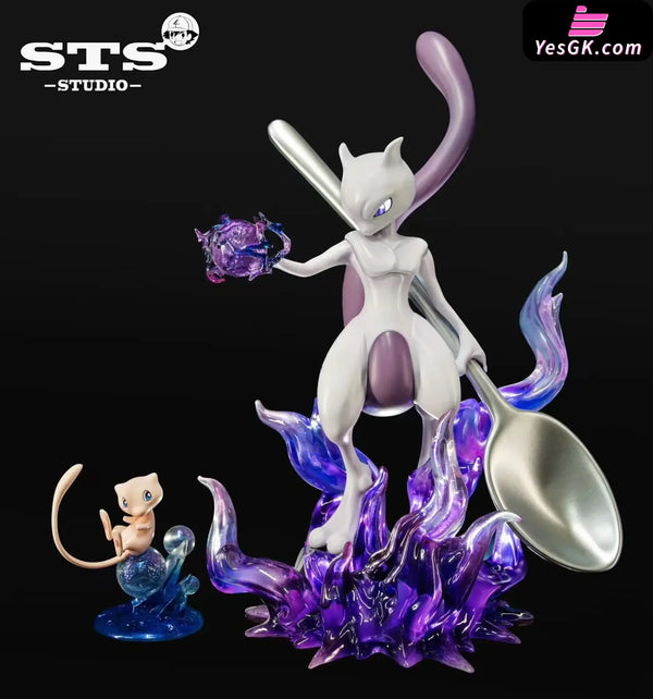 Pokemon Mewtwo 1/20 GK Statue - STS Studio [In-Stock] Full Payment / Original Color(Original Color Mew) Pokémon