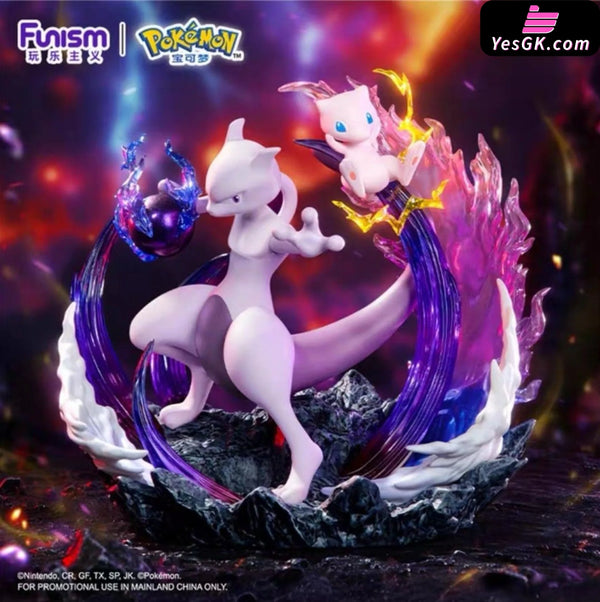 Pokemon Mewtwo & Mew Figure - Funism Studio [In-Stock] - Full Payment - Pokemon