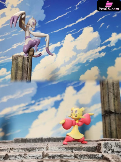 Pokémon Mienfoo Set GK Statue - Sugar cube Studio [Pre-Order] Deposit Pokémon
