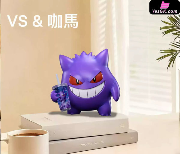 Pokémon Milk Tea Gengar 1/7 GK Statue - Ka Ma Mo Wan Studio & VS Studio [Pre-Order] - Pokemon