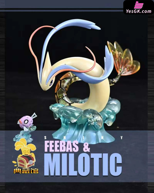 Pokémon Milotic Clownfish Statue - Archives Studio [In-Stock] Full Payment / Different Color / 1/20 Scale Pokémon