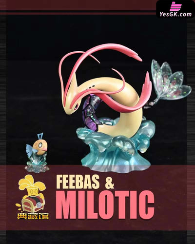 Pokémon Milotic Clownfish Statue - Archives Studio [In-Stock] Full Payment / Primary Color / 1/20 Scale Pokémon
