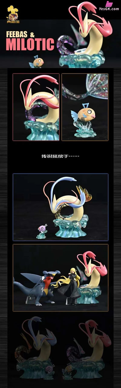 Pokémon Milotic Clownfish Statue - Archives Studio [Pre-Order]