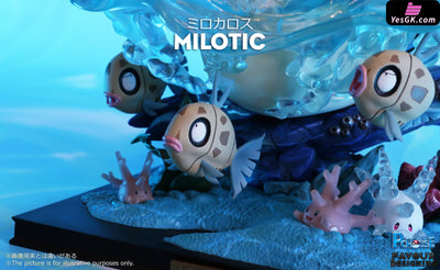 Pokemon - Milotic Family Resin Statue Pchouse Studio [In Stock]