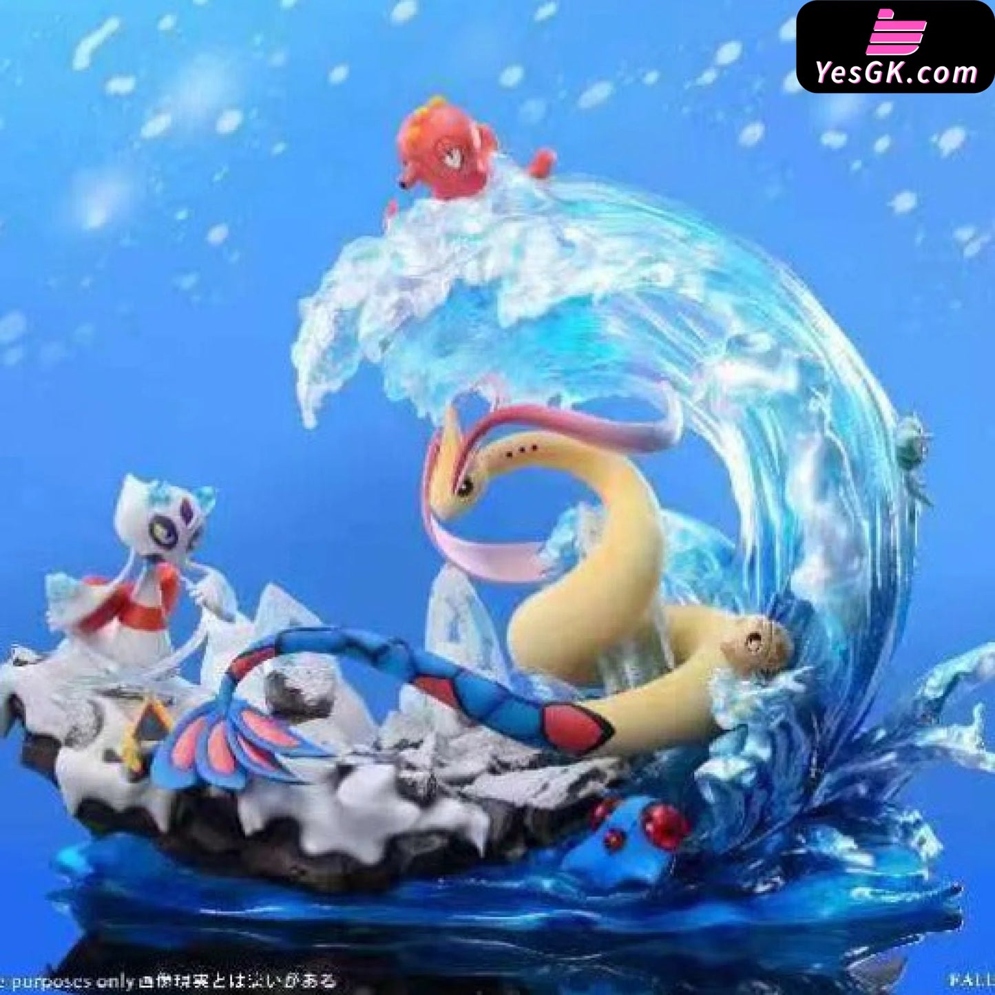 Pokémon Milotic Vs Froslass Statue - Bk Studio [Pre-Order]