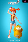 Pokémon Misty + Psyduck Resin Statue - Sts Studio [Pre-Order]