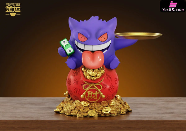 Pokémon Money-bringing Gengar Storage Ornament GK Statue - Jin Yun Studio [In-Stock] - Full Payment / Original Color