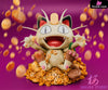 Pokemon Money Comes From #3 Lucky Cat Meowth Resin Statue - Sakura Studio [Pre-Order] Deposit