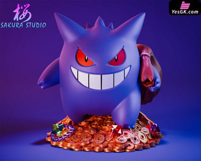 Pokémon Money comes from sleeping #5 Gengar GK Statue - SAKURA Studio [Pre-Order] Pokémon
