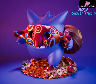 Pokémon Money comes from sleeping #5 Gengar GK Statue - SAKURA Studio [Pre-Order] Pokémon