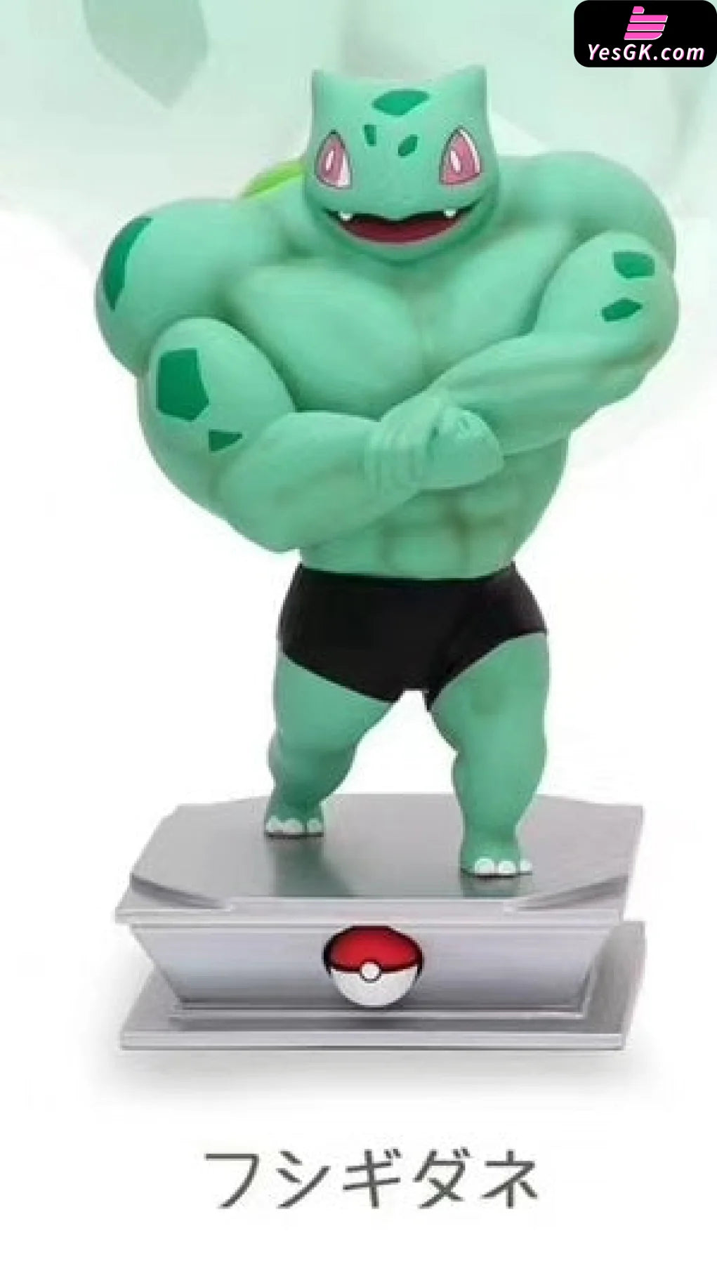 Pokemon - Muscle Show Series Pikachu Charmander Squirtle & Bulbasaur Resin Statue Go Studio [In