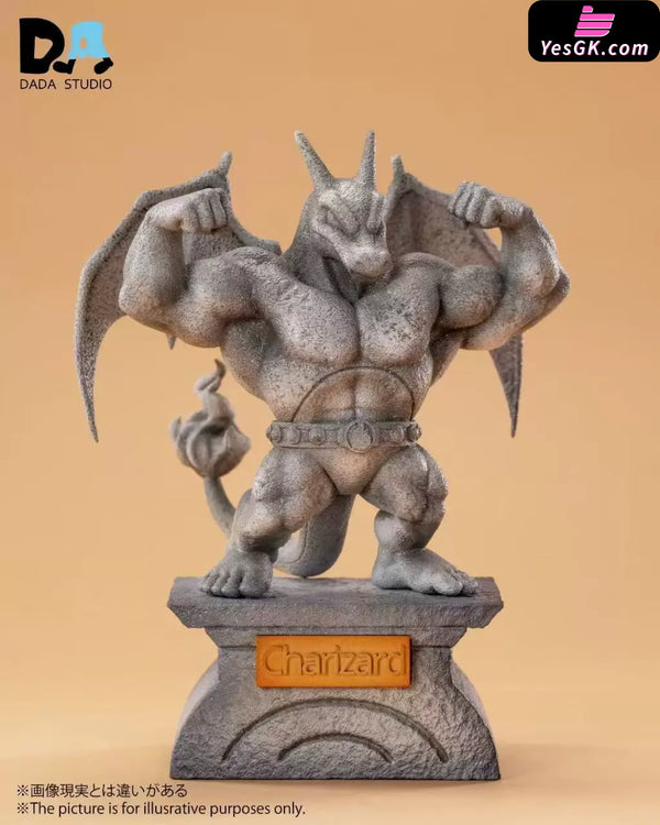 Pokémon Muscular Charizard GK Statue - DADA Studio [Pre-Order] - Deposit / Stone Statue Version - Pokemon