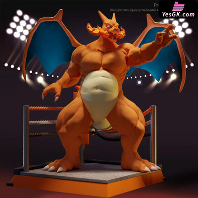 Pokemon Muscular Charizard Statue - Shibadon Studio [Pre - Order] Pokémon