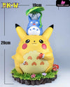 Pokémon My Neighbor Totoro Pikachu Statue - Bkw Studio [Pre-Order]