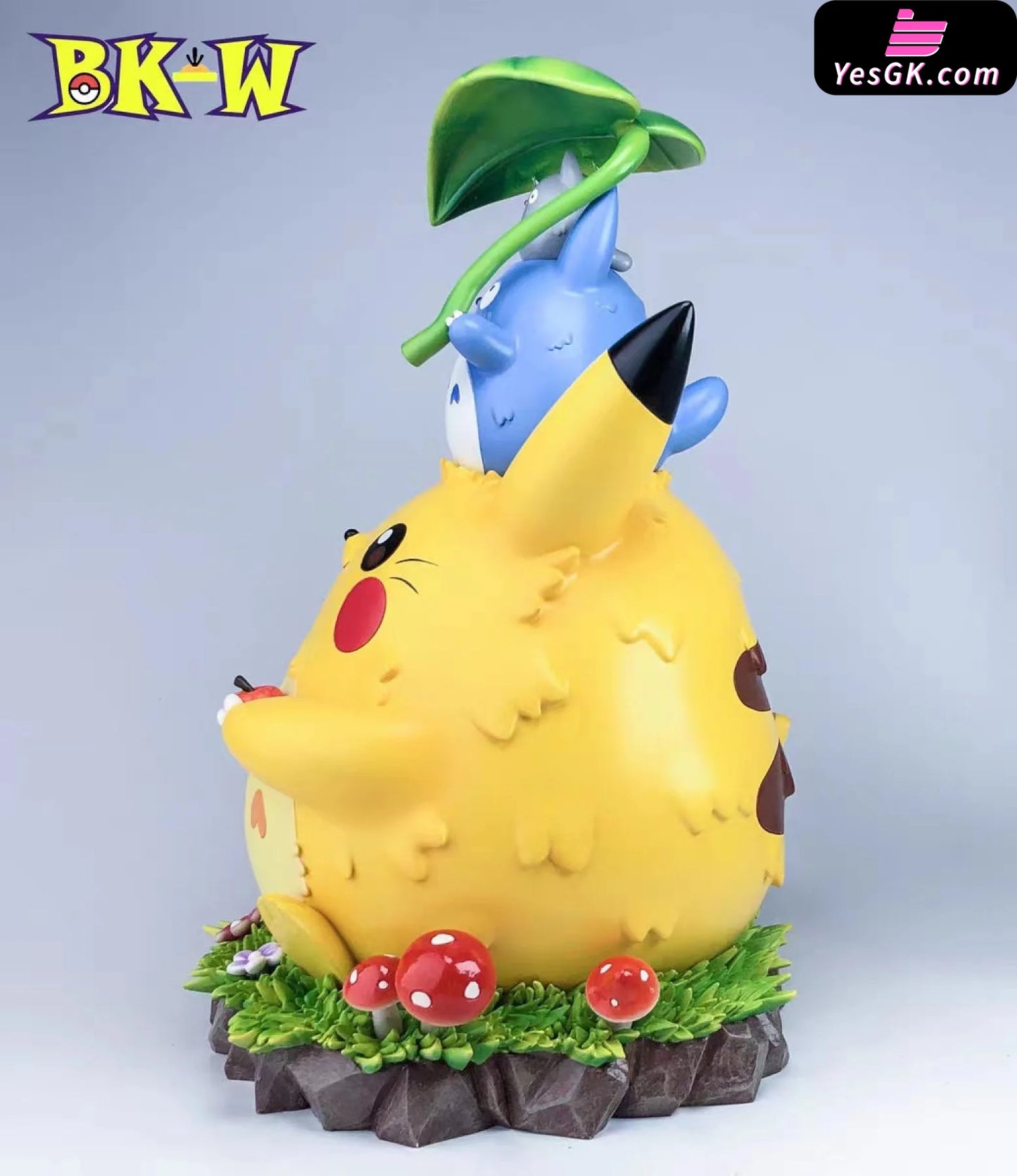Pokémon My Neighbor Totoro Pikachu Statue - Bkw Studio [Pre-Order]