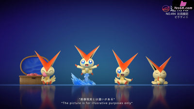 Pokémon Mythical Pokémon #4 Victini GK Statue - ZaoWu Museum Studio [Pre-Order] Deposit / Primary color Pokémon