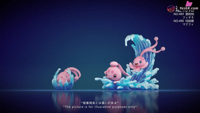 Pokémon Mythical Pokémon #5 Manaphy & Phione GK Statue - ZaoWu Museum Studio [Pre-Order] Pokémon