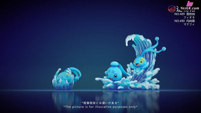 Pokémon Mythical Pokémon #5 Manaphy & Phione GK Statue - ZaoWu Museum Studio [Pre-Order] Pokémon