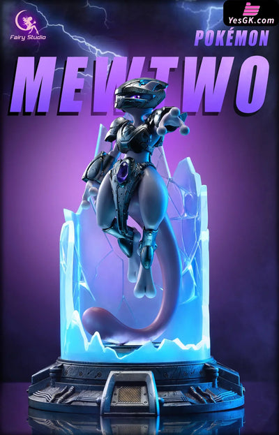 Pokémon Mythical Beast Series #1 Armor Mewtwo Resin Statue - Fairy Studio [In-Stock] Full Payment Pokémon