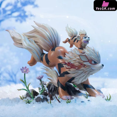 Pokémon Nature Series Arcanine Family Statue - Moon Shadow Studio [In Stock]