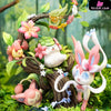 Pokémon Nature Series Shaymin & Sylveon Skitty Comfey Cherrim Scene Resin Statue - Moon Shadow