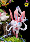 Pokémon Nature Series Shaymin & Sylveon Skitty Comfey Cherrim Scene Resin Statue - Moon Shadow