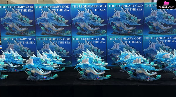 Pokémon Lugia Cloyster Shellder Finizen Palafin Eiscue Natural Series Ocean Scene Resin Statue - MoonShadow Studio