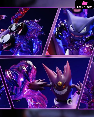 Pokemon Netherworld Gengar Family GK Statue - A.M Studio [In-Stock] Pokémon