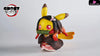 Pokemon - Nezuko Kamado Tanjiro Cosplay Pikachu Resin Statue Ghost Studio [In Stock]