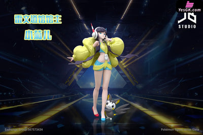 Pokémon Nimbasa Gym Owner Elesa & Emolga 1/20 GK Statue JB Studio [Pre Order] Pokémon
