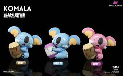 Pokémon Ninetales Evolution Group & Komala Statue - Wonder Studio [Pre-Order] Deposit / Primary