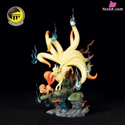 Pokemon - Ninetales Family Resin Statue Moon Shadow Studio [In Stock]