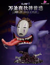 Pokémon No-Face & Gengar Halloween 1/6 GK Statue - Claw Studio [Pre-Order] - Pokemon