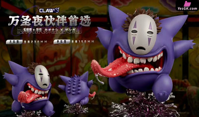 Pokémon No-Face & Gengar Halloween 1/6 GK Statue - Claw Studio [Pre-Order] - Pokemon