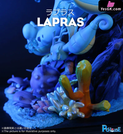 Pokemon - Ocean Series Deep Sea Singer Lapras Statue Pchouse Studio [In Stock]