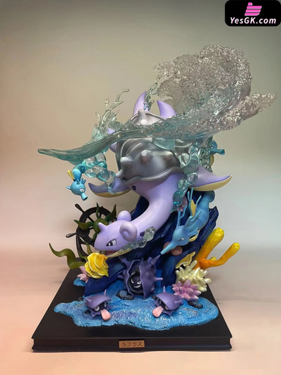 Pokemon - Ocean Series Deep Sea Singer Lapras Statue Pc House Studio [In Stock] Full Payment /