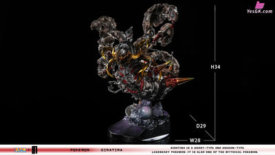 Pokémon of Myth Giratina GK Statue - XFN Studio & Iron Curtain Studio [Pre-Order Closed] Pokémon
