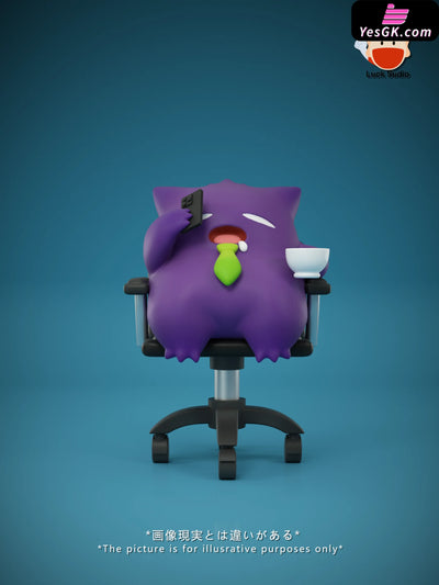 Pokémon Office Chair Gengar GK Statue - BBD Studio & Yun Xing Gong Fang Studio [Pre-Order] Pokémon